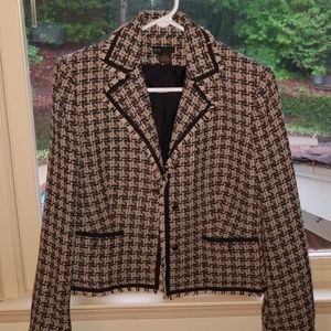 Black and off white Blazer. Size 8 GRACE
